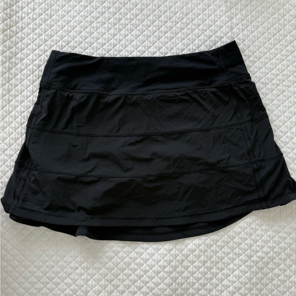 lululemon athletica Black Athletic Skort